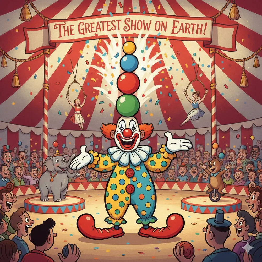 Clown in Circus